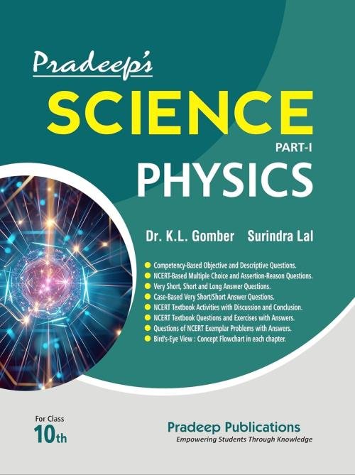 Pradeep's Science Physics Part-I for Class 10 (2026-27)