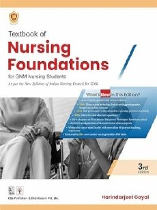 Textbook of Nursing Foundations for GNM Nursing Students