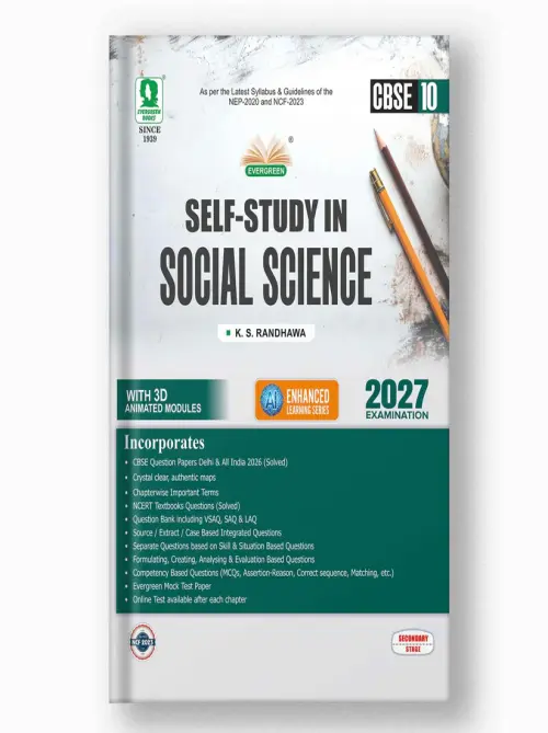 Self Study In Social Science Class-10 2026-27