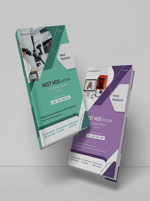 NEET MDS Pattern A Complete Review Vol 1 & 2 by Neeraj Wadhawan
