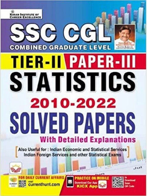 SSC CGL Tier 2 Paper 3 Statistics 2010 - 2022 Solved Papers (English ...