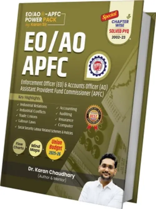 EO/AO APFC Power Pack Solved PYQ English Medium By Karan Chaudhary