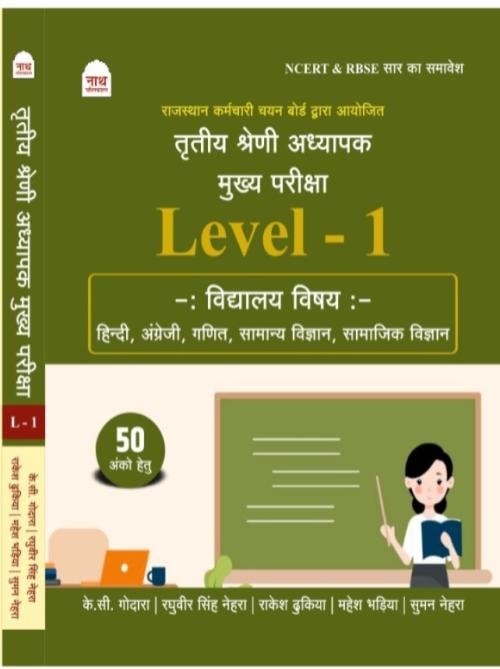 Nath 3RD GRADE LEVEL – 1 VIDYALAY VISHAY ( HINDI,ENG,MATH,SCI,SST ) 50 ANK HETU