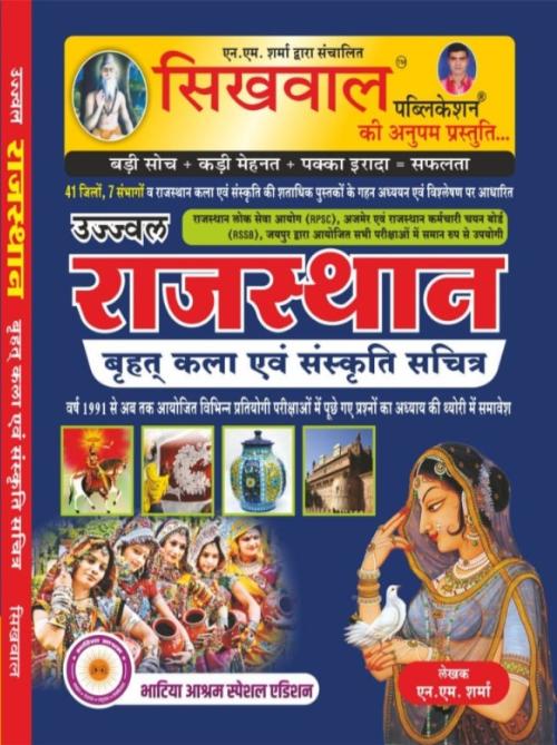 Sikhwal Rajasthan Varhad Kala Evam Sanskriti Sachitra (Art and Culture) January 2025 Edition By N.M. Sharma