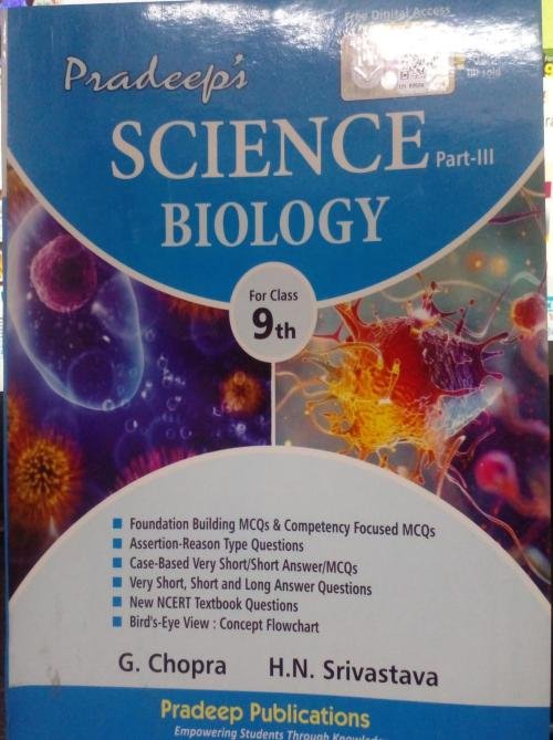 Pradeep's Science Biology Part-3 Class 9 (2026-27)