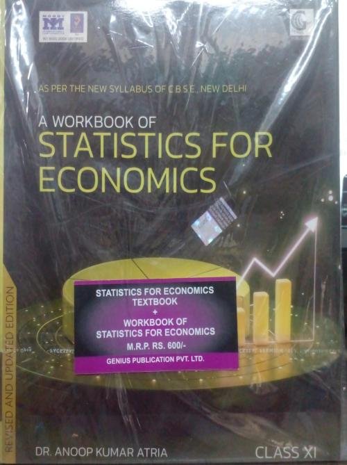 A Textbook of Statistics for Economics Class 11 (2026-27)