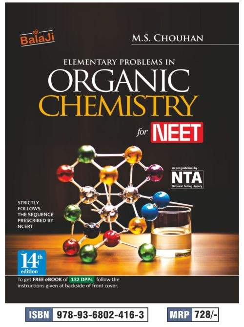 Elementary Problems In Organic Chemistry For Neet Aiims (M.S. Chouhan) 2026-27