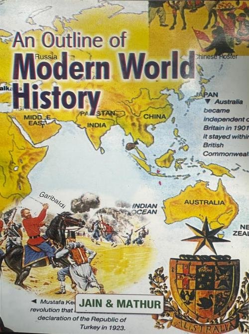 Modern World History In English Version (Jain & Mathur ) for IAS,IPS,IRS and other State competitive exam