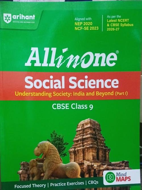All in One Social Science Class 9 for CBSE Exam 2026-27 Part-1 Revised Edition as per Latest Syllabus