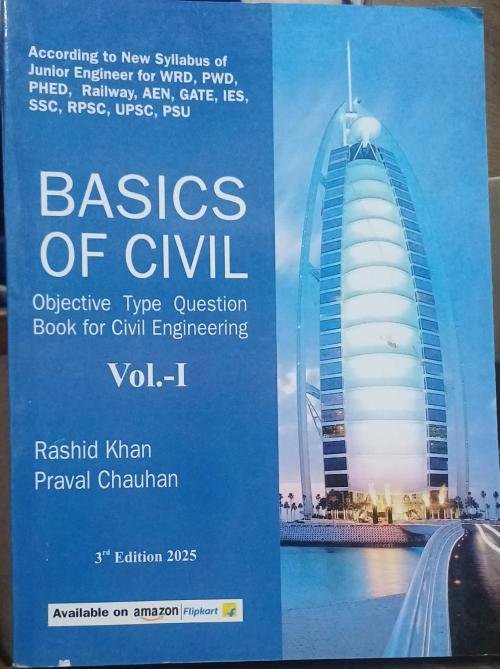 BASICS OF CIVIL OBJECTIVE BOOK VOL.1