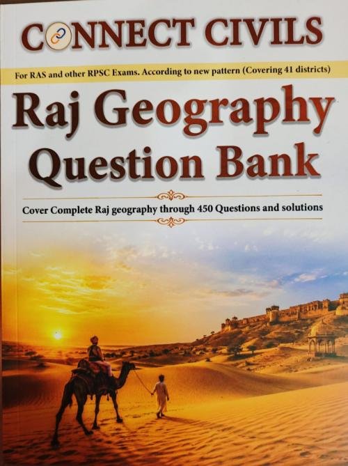 Connect Civils Raj Geography Question Bank 450 Questions (English)
