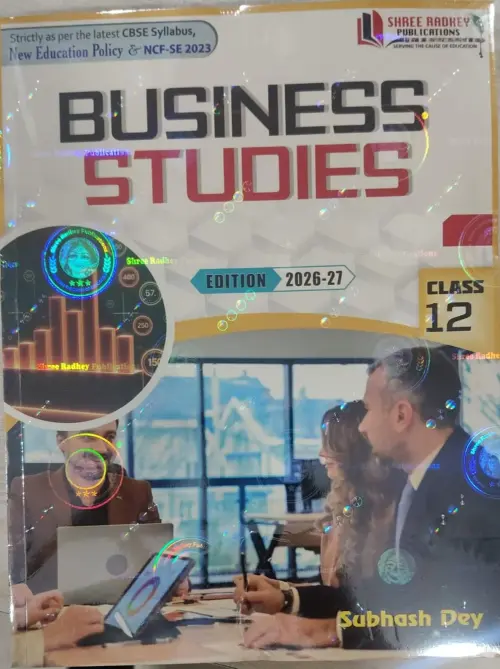 Business Studies for Class 12 By Subhash Dey (2026-27)